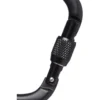 Moschettoni Black Diamond Rocklock Screwgate Black