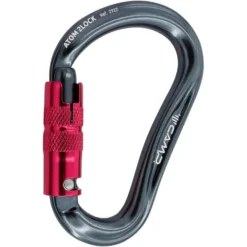 Moschettoni C.A.M.P. Atom 2Lock Gun metal