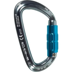 Moschettoni C.A.M.P. Orbit 2Lock Gun Metal Blue