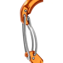 Moschettoni Grivel Plume HMS - K3GH Twin Gate Orange