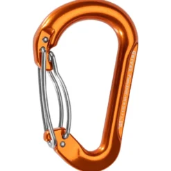 Moschettoni Grivel Plume HMS - K3GH Twin Gate Orange