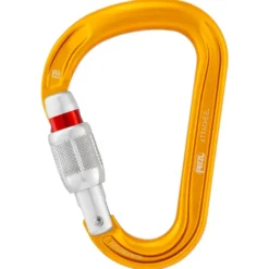 Moschettoni Petzl Attache Screw Lock Jaune