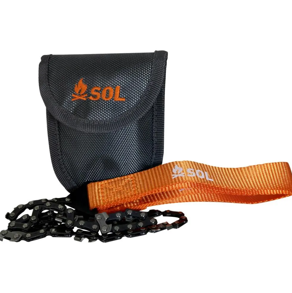 Motoseghe a catena SOL Pocket Chain Saw Black Orange