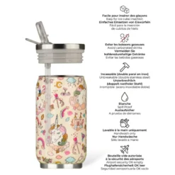 Mug Les Artistes Paris Canette 280 ml Unicorn Ivory