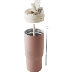 Mug monbento Travel Mug L 600 ml Pink Moka