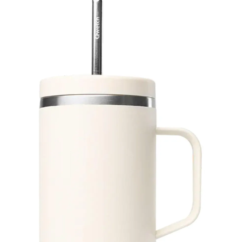 Mug Qwetch Cold Cup 600 ml + Anse Matt Sable