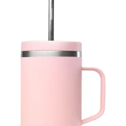 Mug Qwetch Cold Cup 600 ml + Anse Pastel Rose