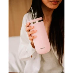 Mug Qwetch Cold Cup 600 ml Pastel Rose