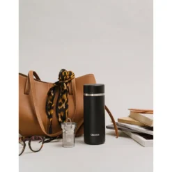 Mug Qwetch Théière Isotherme 400 ml Matt Noir