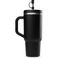Mug Qwetch Travel Cup Inox 900 ml Matt Noir