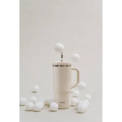 Mug Qwetch Travel Cup Inox 900 ml Matt Sable