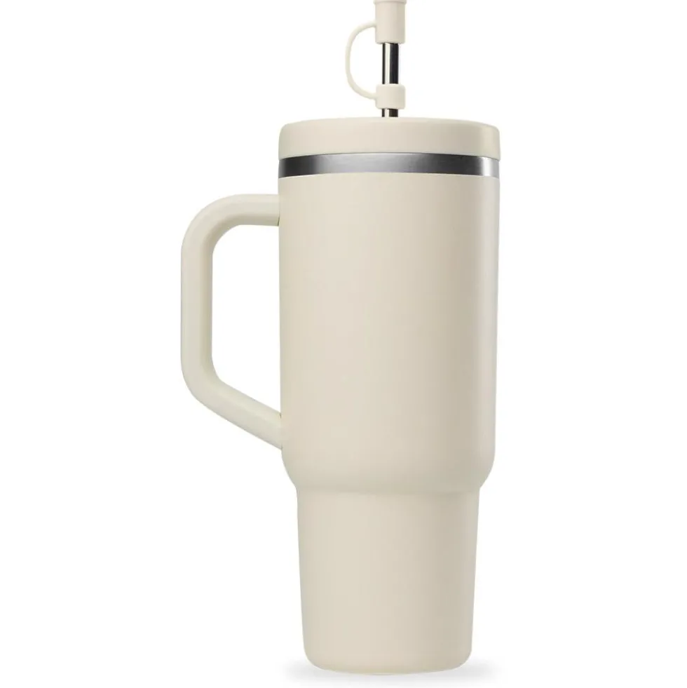 Mug Qwetch Travel Cup Inox 900 ml Matt Sable