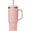 Mug Qwetch Travel Cup Inox 900 ml Rose Pastel