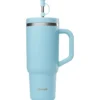 Mug Qwetch Travel Cup 900 ml Matt Pastel Bleu