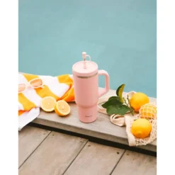 Mug Qwetch Travel Cup 900 ml Pastel Rose