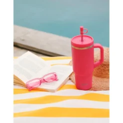Mug Qwetch Travel Cup 900 ml Pop Magenta