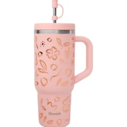Mug Qwetch Travel Cup 900 ml Rose Pastel