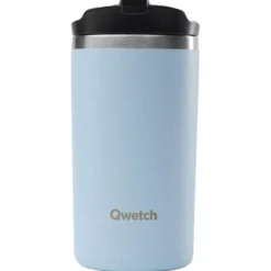Mug Qwetch Travel Mug 240 ml Matt Pastel Bleu