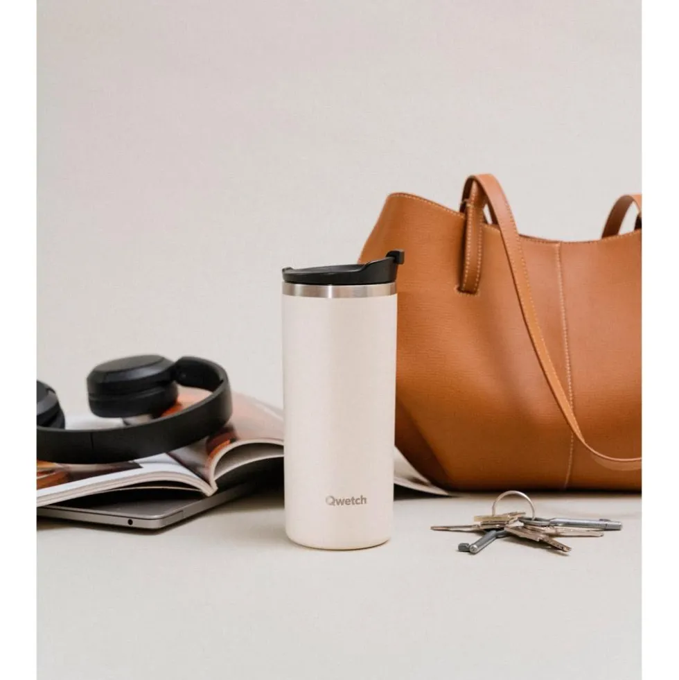 Mug Qwetch Travel Mug 470 ml Matt Sable