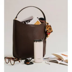 Mug Qwetch Travel Mug 470 ml Matt Sable
