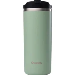 Mug Qwetch Travel Mug 470 ml Matt Vert Tilleul
