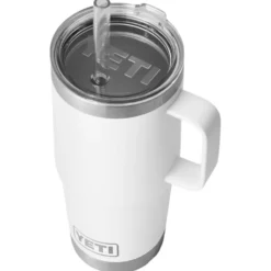 Mug Yeti Rambler 25 Oz (739 ml) Straw Mug White