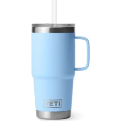 Mug Yeti Rambler 25 Oz (739 ml) Straw Mug Big Sky Blue
