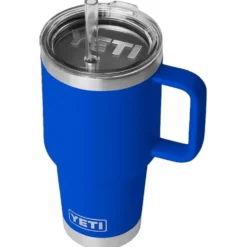 Mug Yeti Rambler 35 Oz (994 ml) Straw Mug Royal Blue