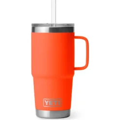 Mug Yeti Rambler 25 Oz (739 ml) Straw Mug Papaya