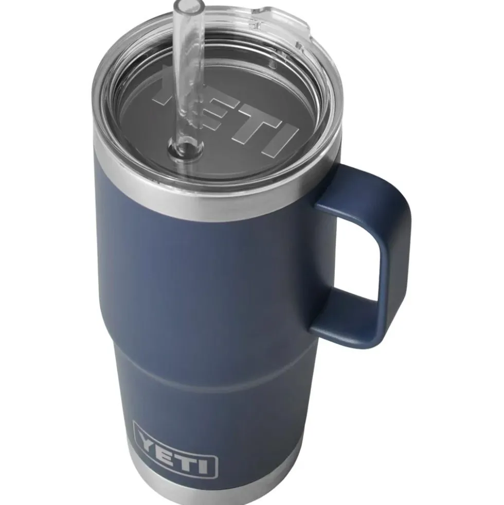 Mug Yeti Rambler 25 Oz (739 ml) Straw Mug Navy