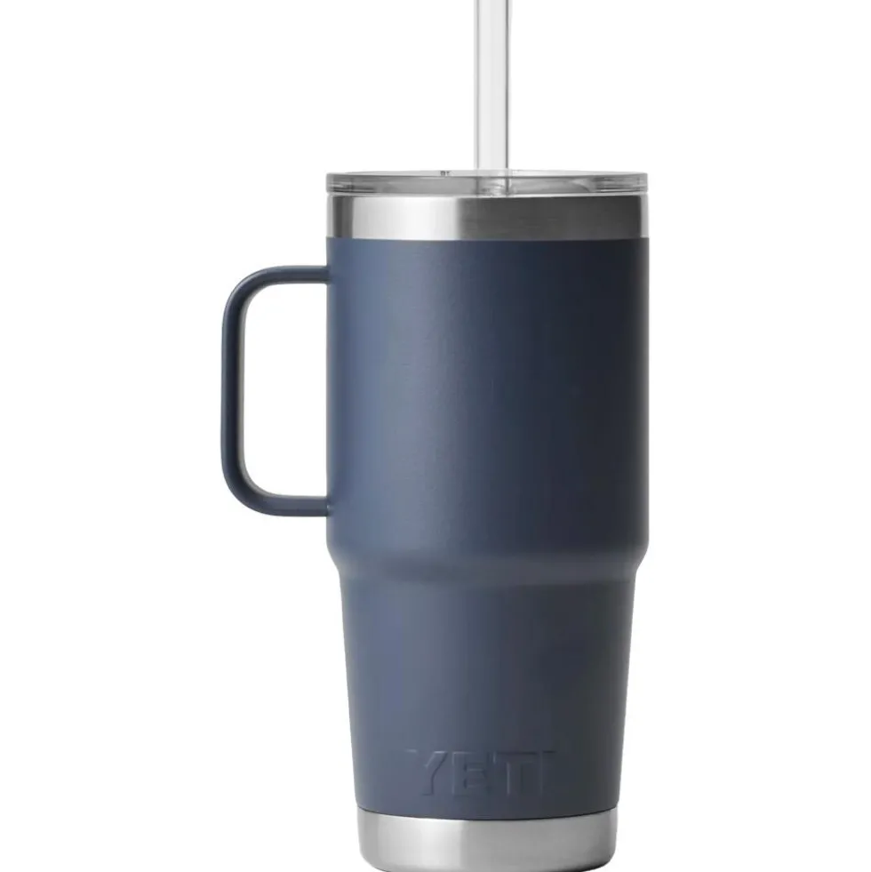 Mug Yeti Rambler 25 Oz (739 ml) Straw Mug Navy