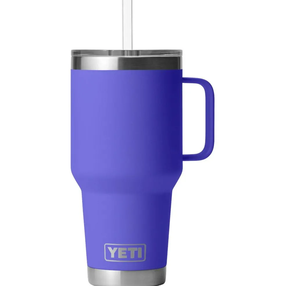 Mug Yeti Rambler 35 Oz (994 ml) Straw Mug Ultra Marine Violet