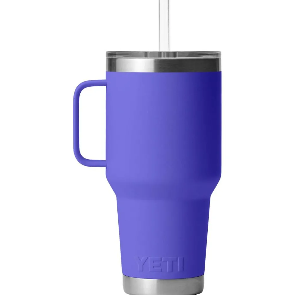 Mug Yeti Rambler 35 Oz (994 ml) Straw Mug Ultra Marine Violet