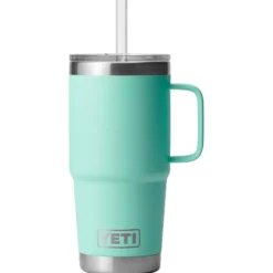 Mug Yeti Rambler 25 Oz (739 ml) Straw Mug Seafom