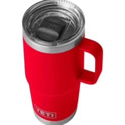 Mug Yeti Rambler 20 Oz (591 ml) Travel Mug Rescue Red