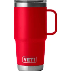 Mug Yeti Rambler 20 Oz (591 ml) Travel Mug Rescue Red