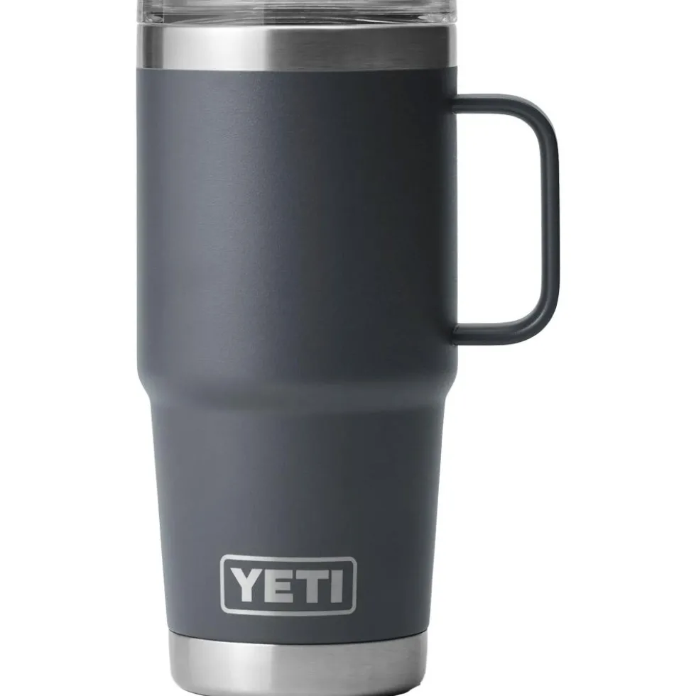 Mug Yeti Rambler 20 Oz (591 ml) Travel Mug Charcoal