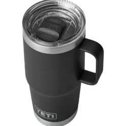 Mug Yeti Rambler 20 Oz (591 ml) Travel Mug Black