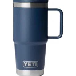 Mug Yeti Rambler 20 Oz (591 ml) Travel Straw Mug Navy