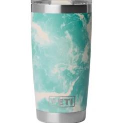 Mug Yeti Rambler 20 Oz (591 ml) Tumbler Seafoam Pattern