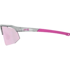 Occhiali da sole AZR Arrow Rx Crystal Grise Vernie Rose Photochromique Irisé Rose