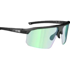 Occhiali da sole AZR Arrow Rx Noire Vernie Photochromique Irisé Vert