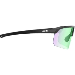 Occhiali da sole AZR Arrow Rx Noire Vernie Photochromique Irisé Vert