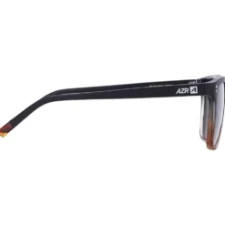 Occhiali da sole AZR Brad Noire Mate Ecaille Polarisant Gris