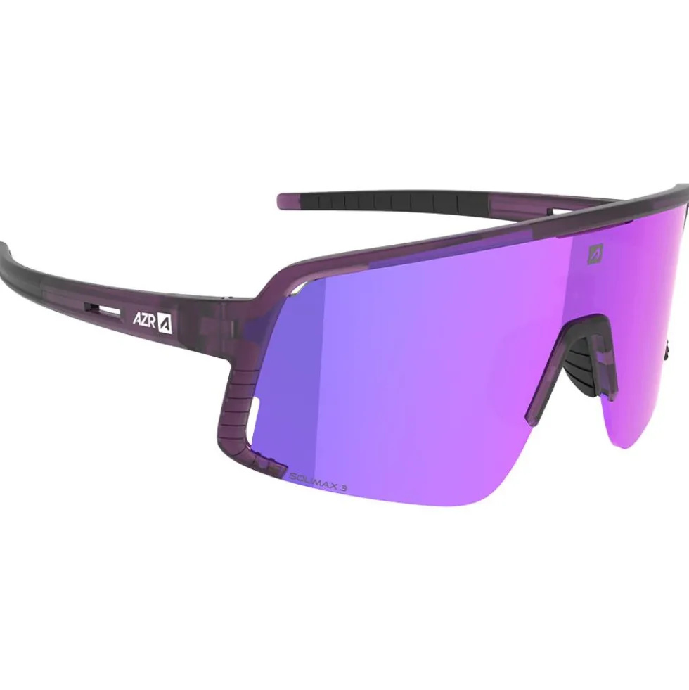 Occhiali da sole AZR Escape Rx Violette Mate Multicouche Violet