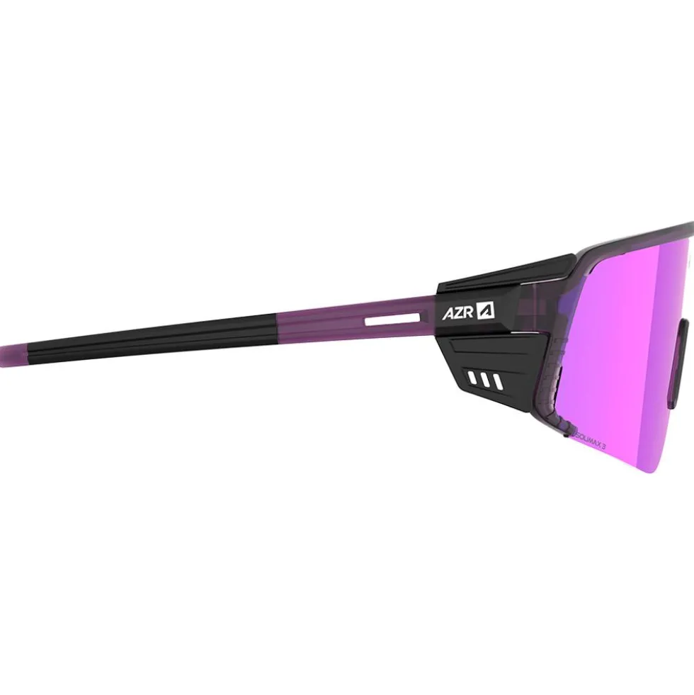 Occhiali da sole AZR Escape Rx Violette Mate Multicouche Violet