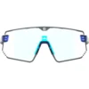 Occhiali da sole AZR Flash Rx Crystal Bleue Vernie Irisé Bleu