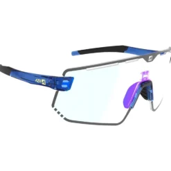 Occhiali da sole AZR Flash Rx Crystal Bleue Vernie Irisé Bleu