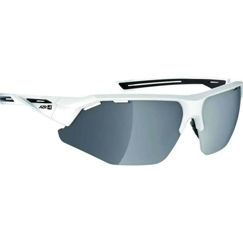 Occhiali da sole AZR Galibier Vernie Blanc Noir Gris Miroir