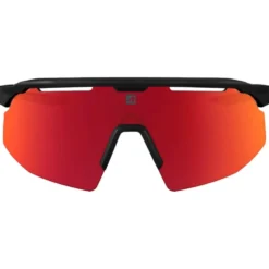 Occhiali da sole AZR Iseran Noire Mate Rouge Multicouche Rouge